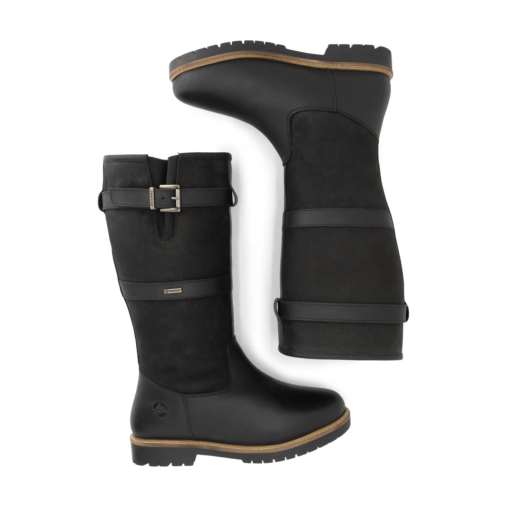 Gronvik Femme - Bottes de plein air - Doublées de laine - Noir 4/6