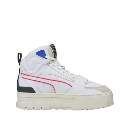 Chaussures PUMA Mayze Mid blanches