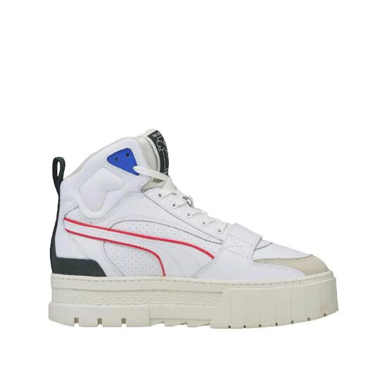 Chaussures PUMA Mayze Mid blanches