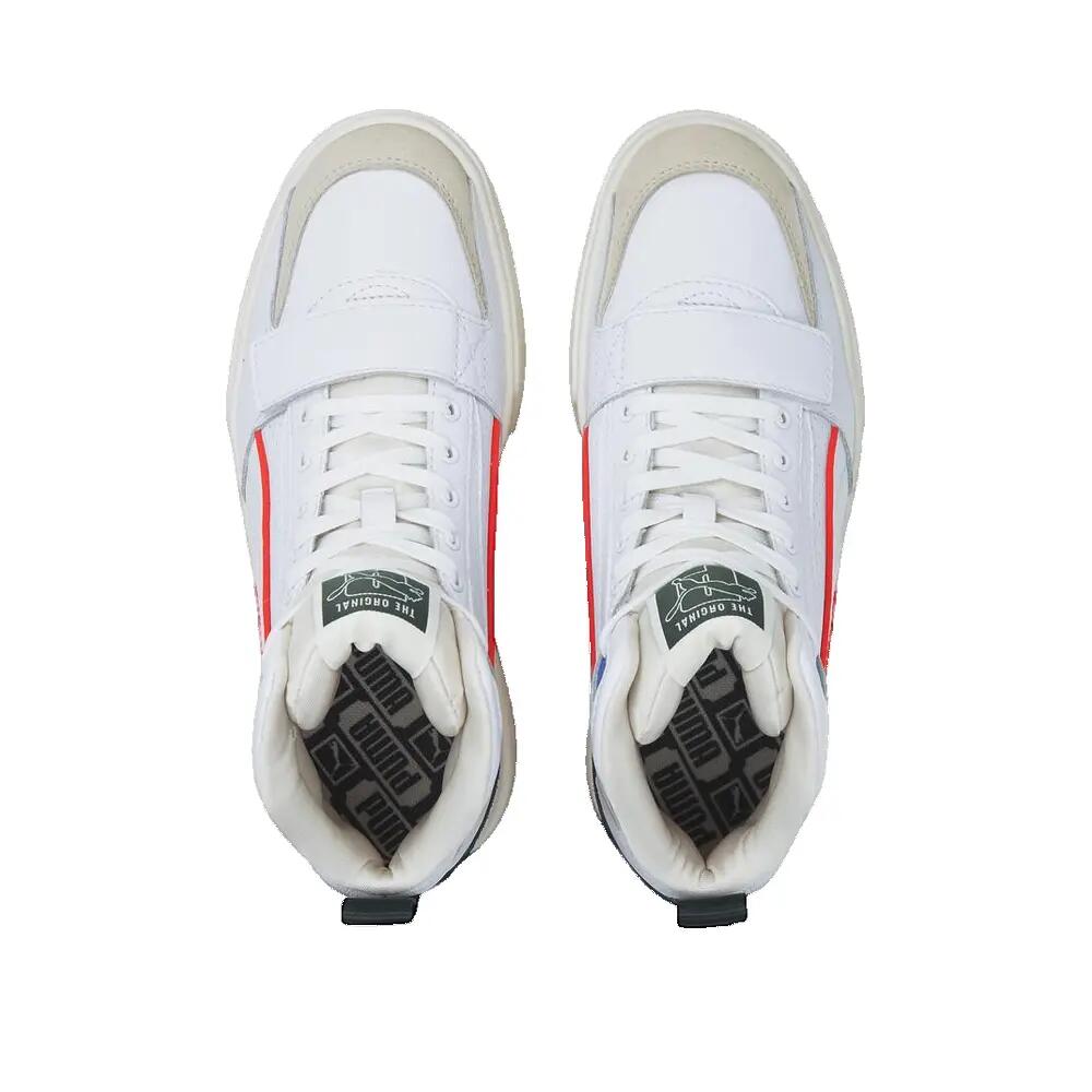 Chaussures PUMA Mayze Mid blanches 2/3