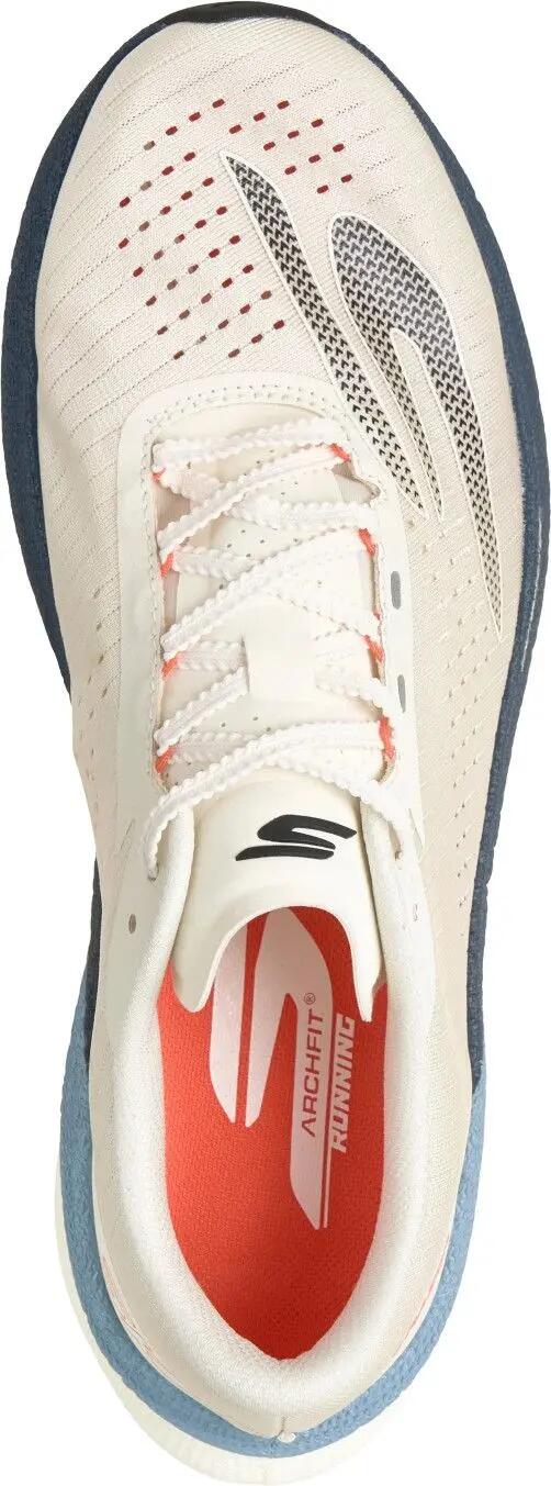 Skechers Aero Razor White Men's Running Shoes 3/5