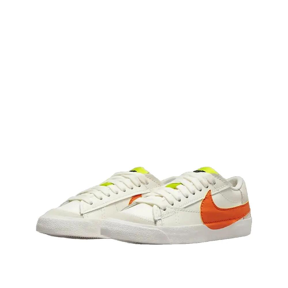 Nike Blazer Low '77 Jumbo Wit/oranje 3/3