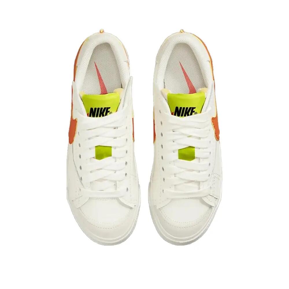 Nike Blazer Low '77 Jumbo Wit/oranje 2/3