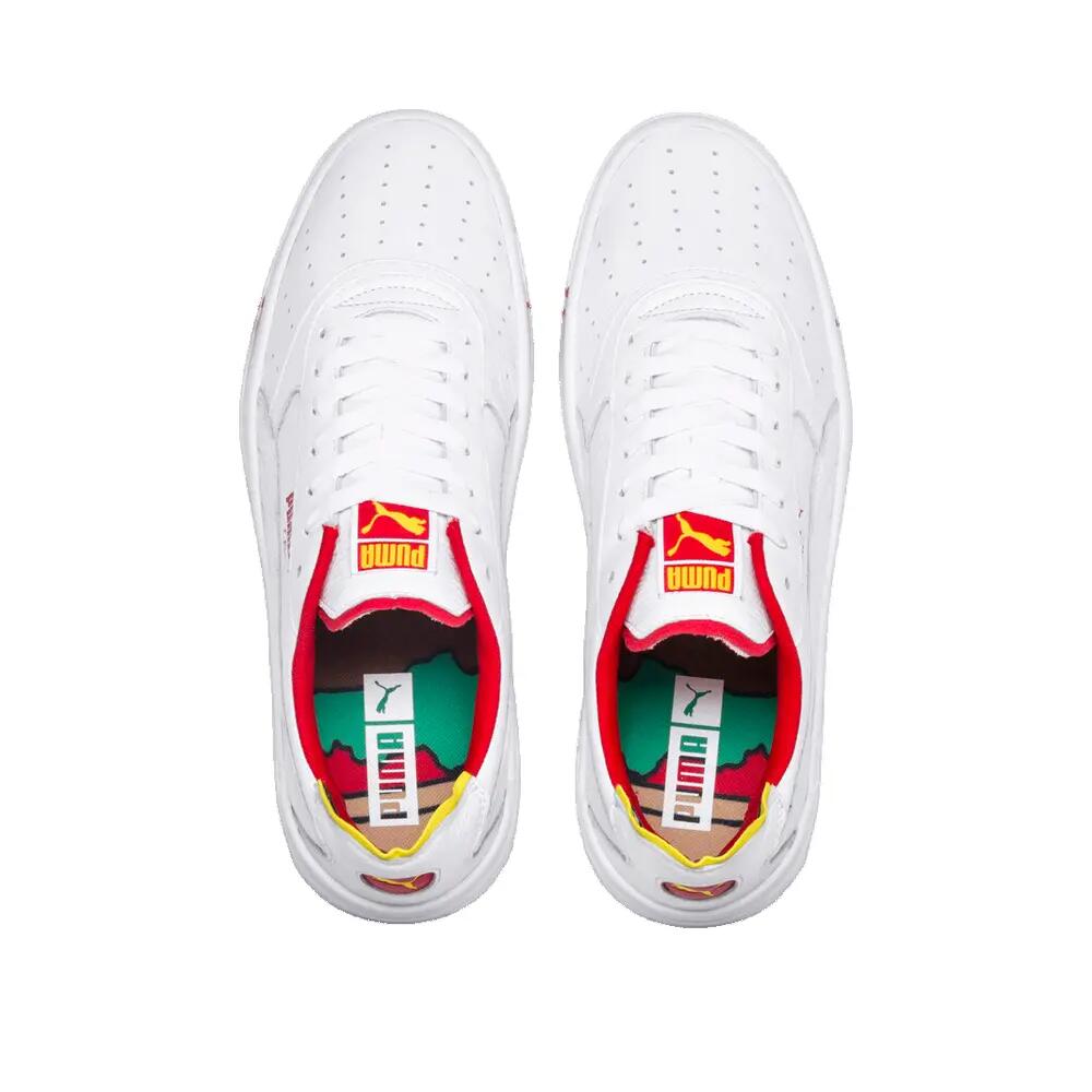 PUMA Cali-0 Drive Weiß/Rot 3/3