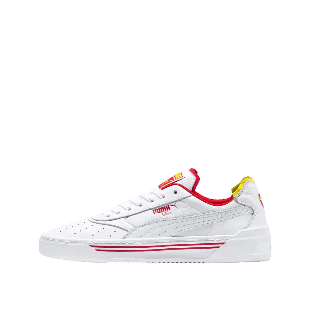 PUMA Cali-0 Drive Weiß/Rot 2/3