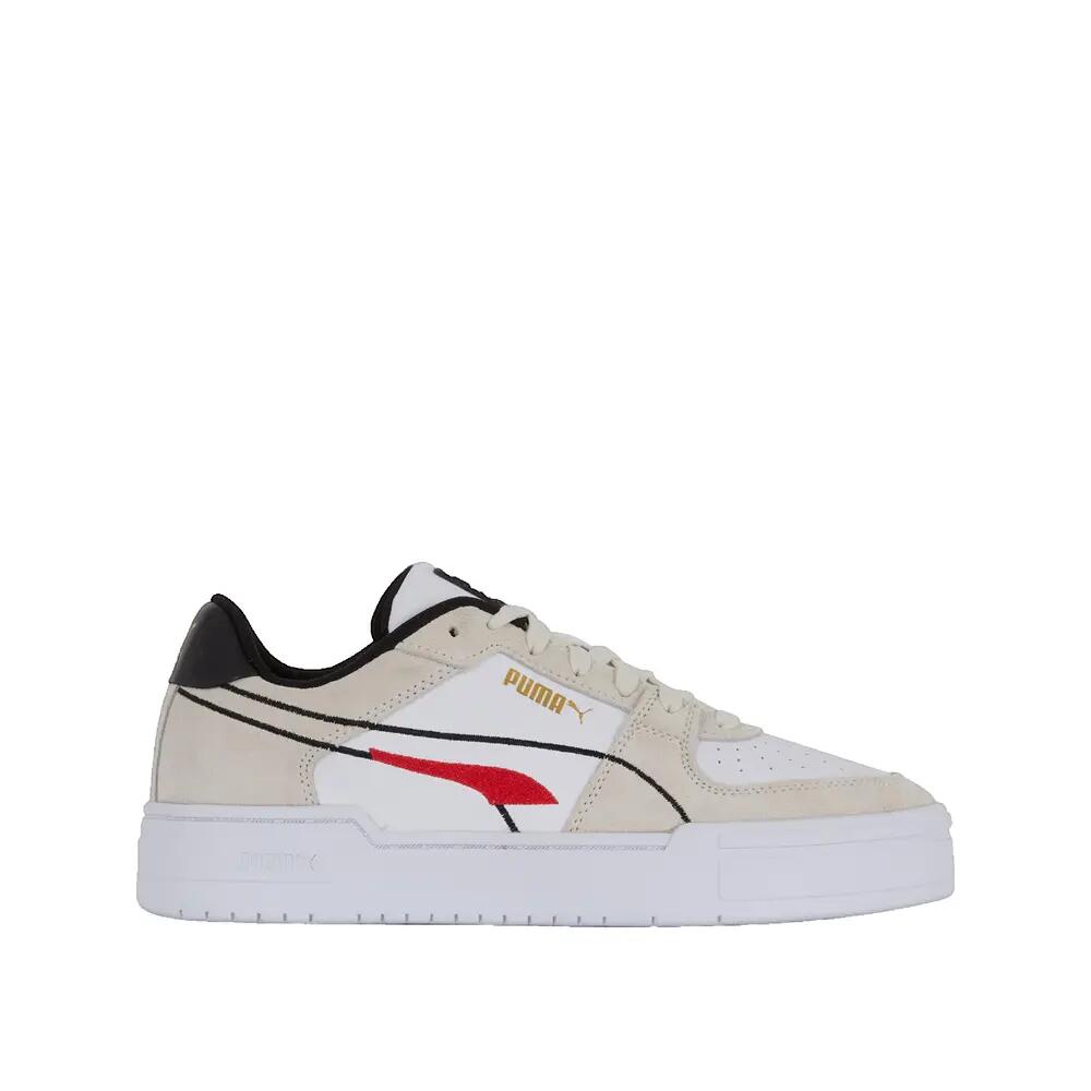 Zapatos PUMA Ca Pro Tweak Cuero Blanco/Gris 2/3
