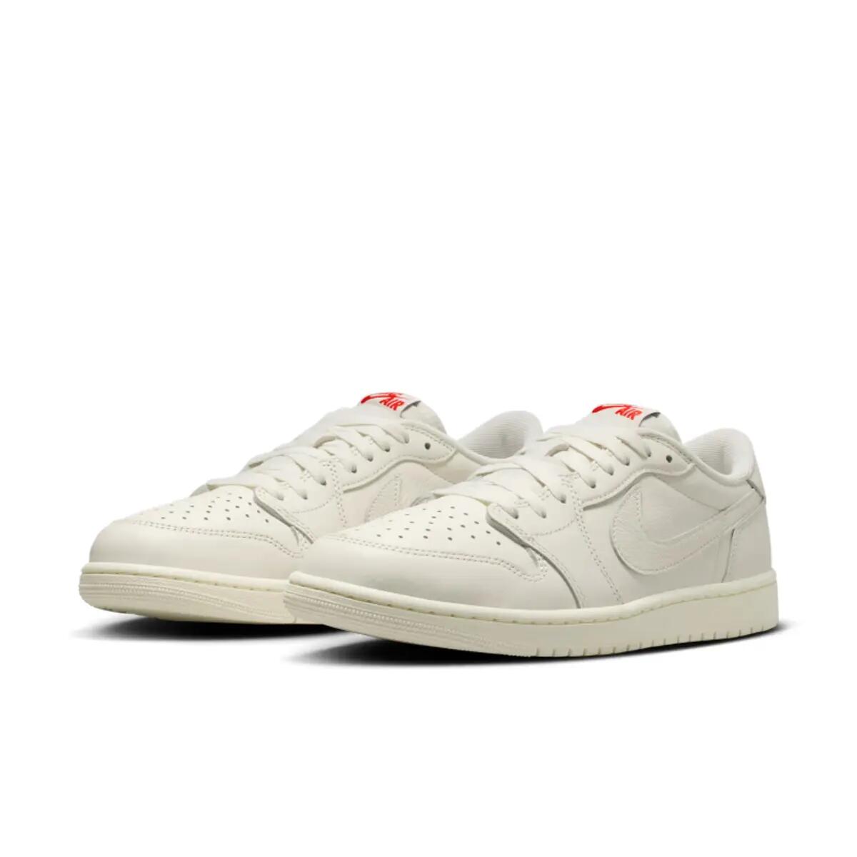 Nike Air Jordan 1 Retro Low OG Weiß/Rot 4/6