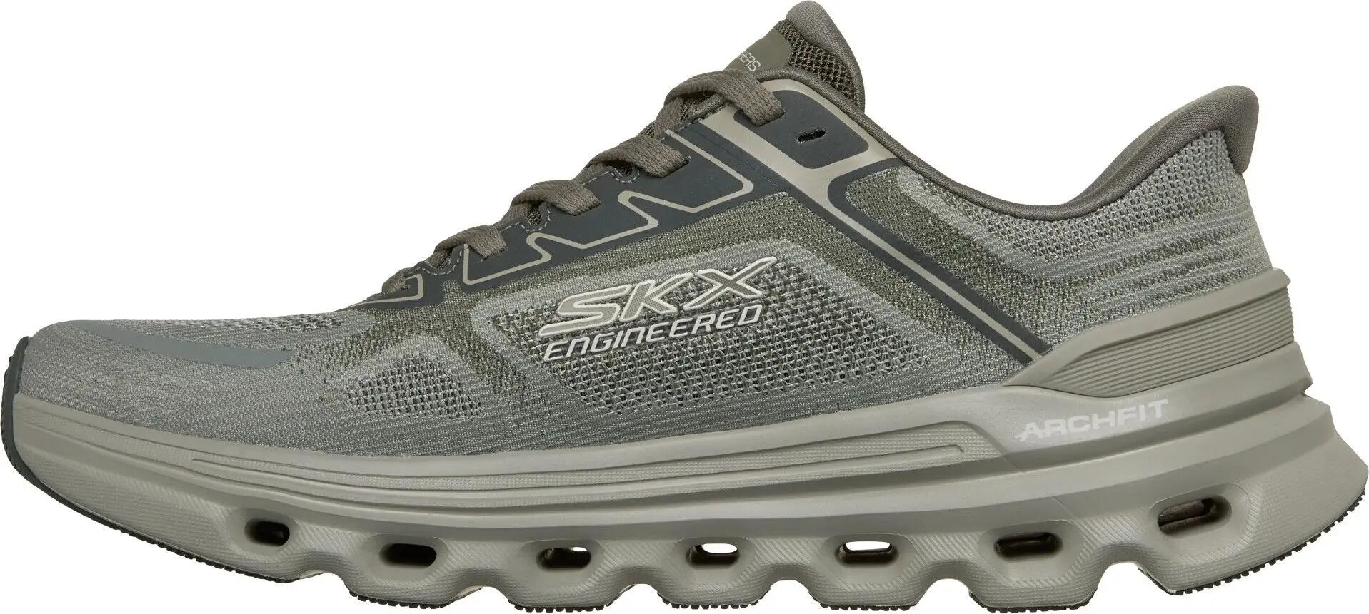 Skechers Slip-ins Go Run Glide-Step Arch Fit hardloopschoenen voor heren, groen 2/5