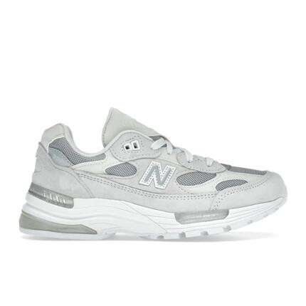 New Balance 992 Made in USA Blanc - Chaussures de marche homme