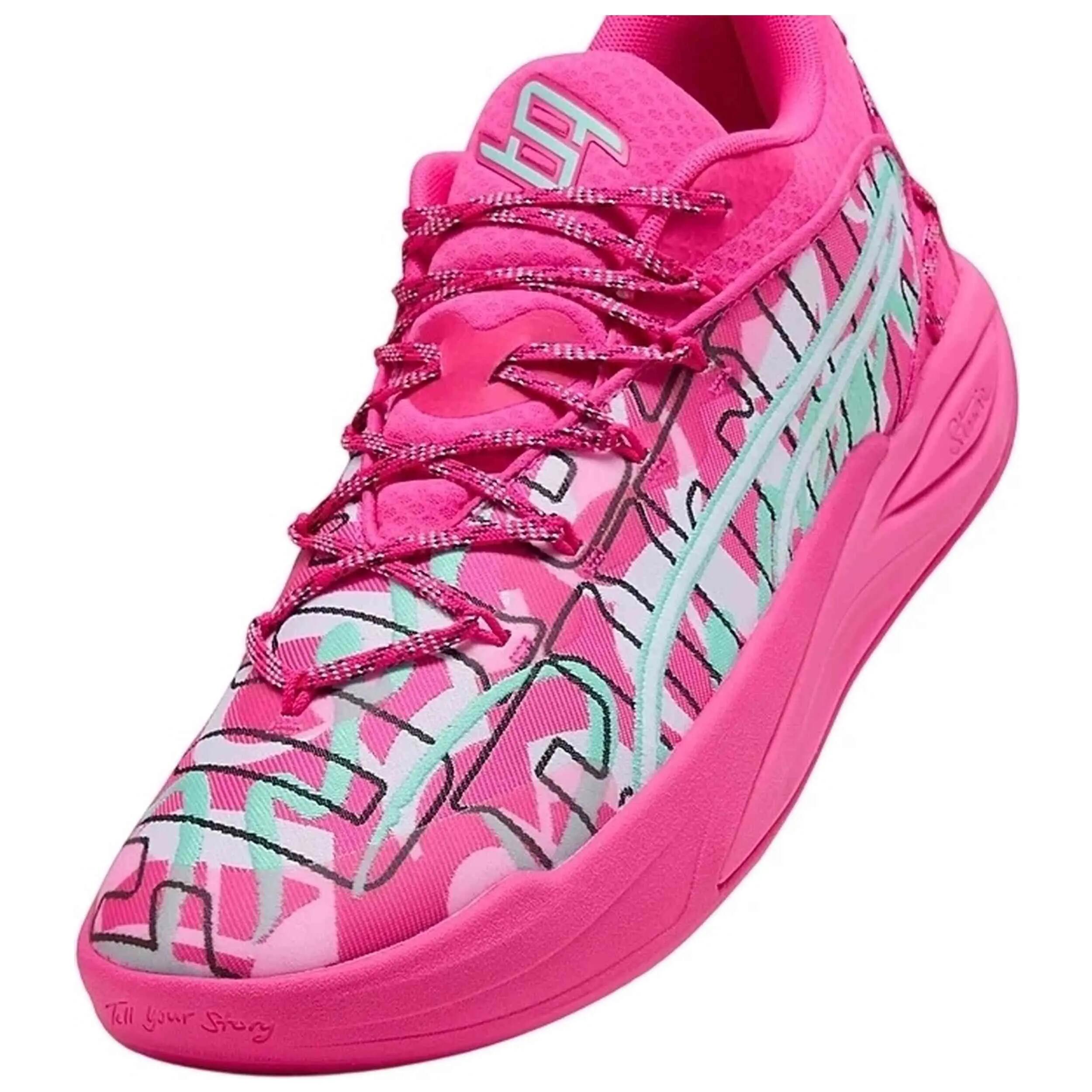 Scarpe da basket Puma modello Stewie 4 Timeless "Ravish" per donne 5/5