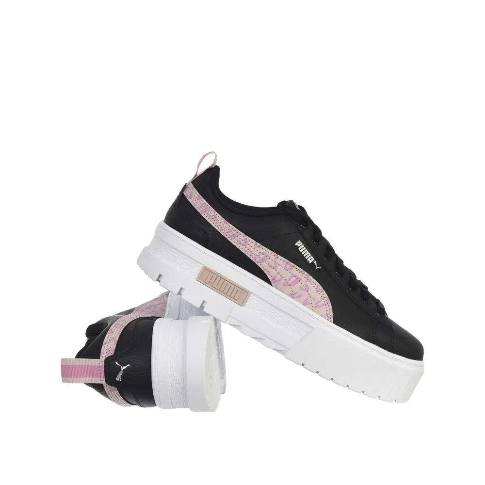 Scarpe PUMA Mayze Wild Nero/Bianco/Rosa 2/6