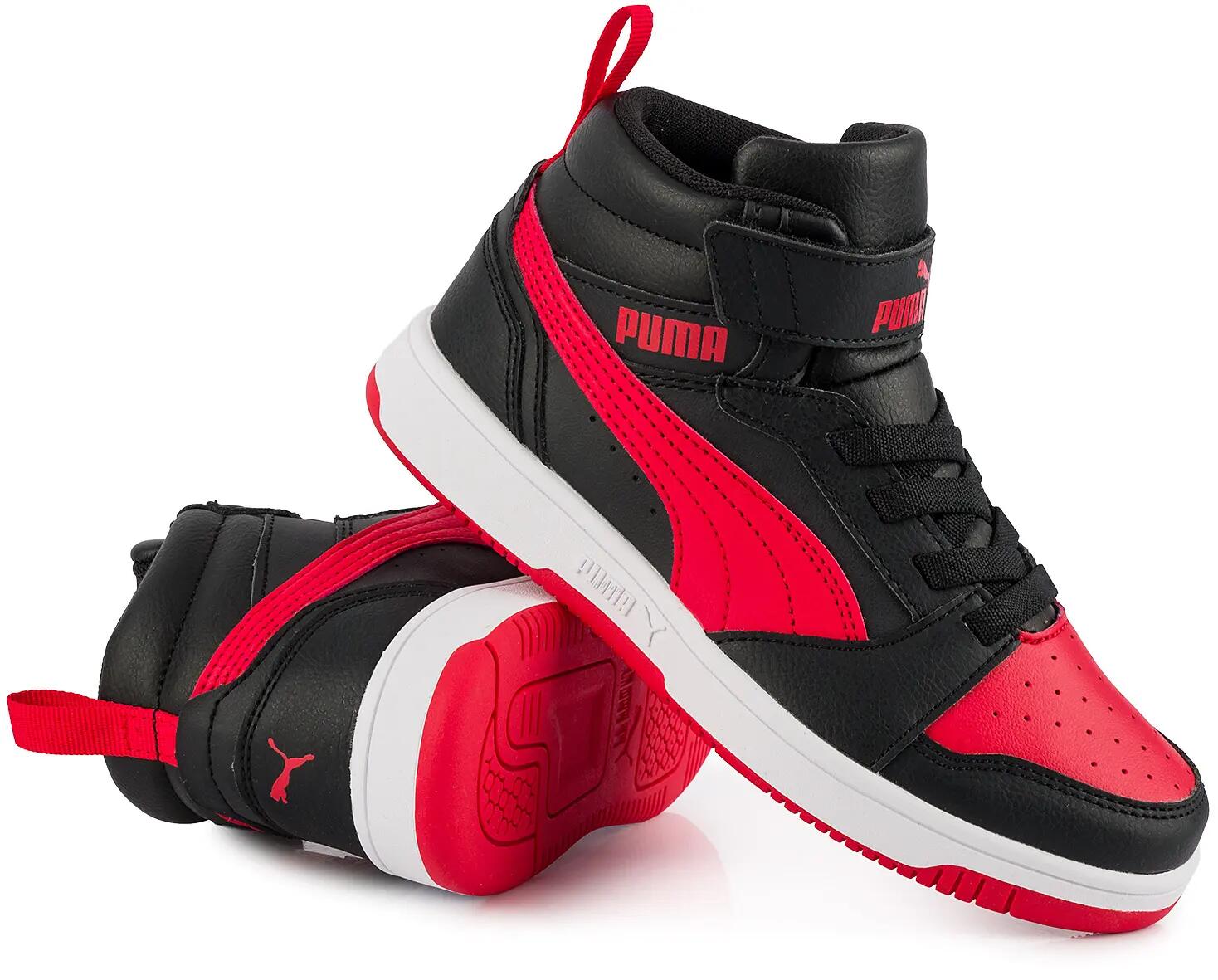 Dziecięce buty sportowe sneakersy wysokie ekoskóra PUMA REBOUND V6 8/12