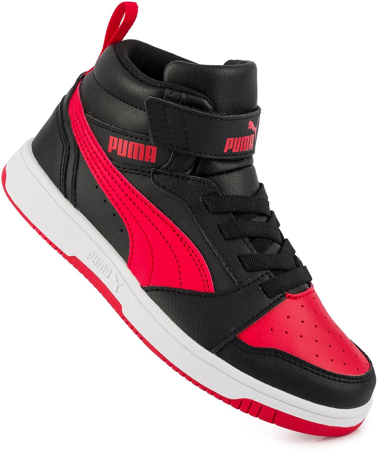 Dziecięce buty sportowe sneakersy wysokie ekoskóra PUMA REBOUND V6 3/12