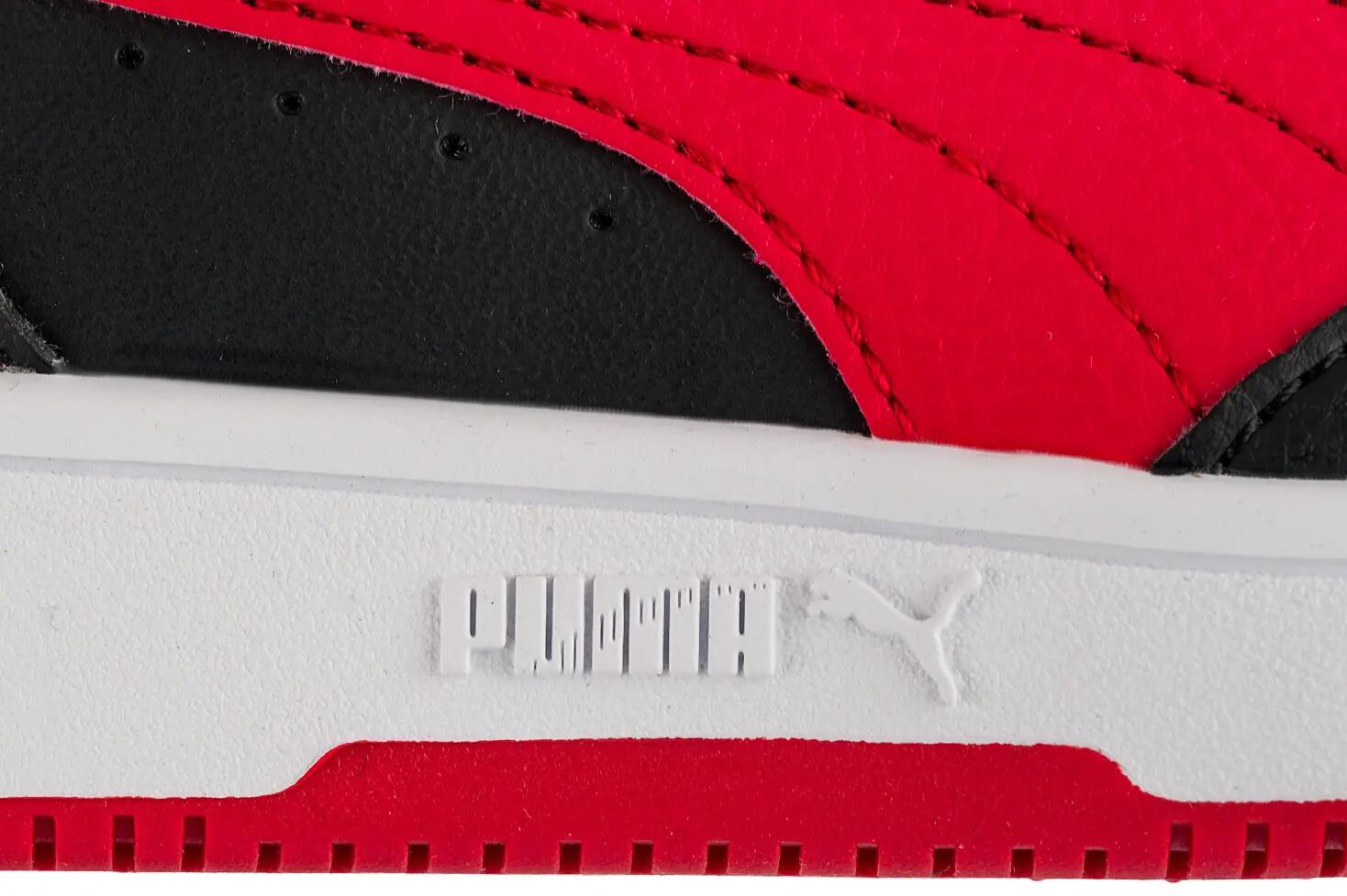 Dziecięce buty sportowe sneakersy wysokie ekoskóra PUMA REBOUND V6 11/12