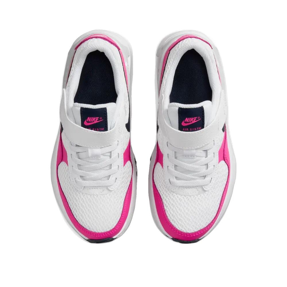 Zapatillas Nike Air Max SYSTM Blancas/Obsidiana/Rosa Intensa 4/5
