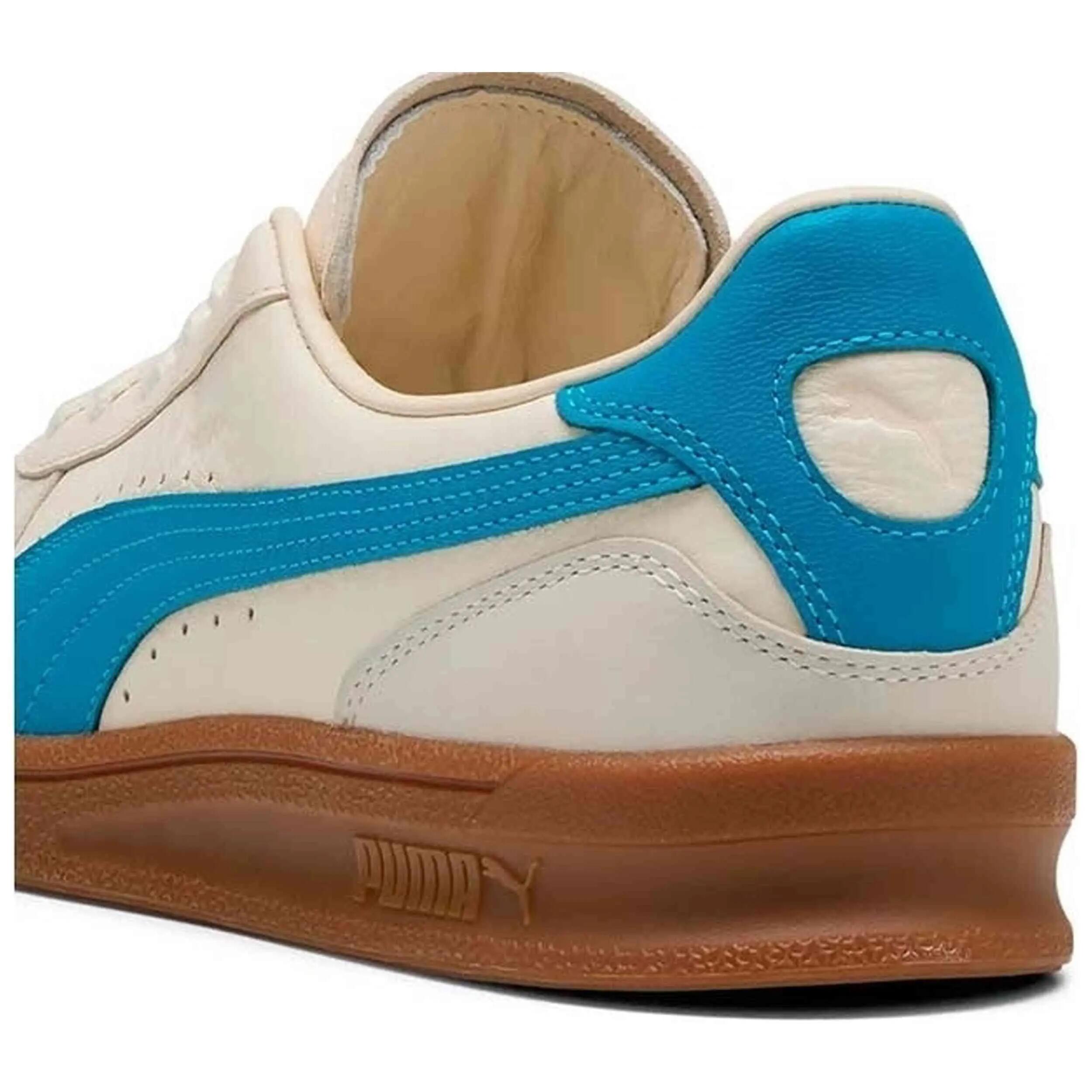 Sapatilhas Puma modelo Indoor OG "Frosted Ivory Tropical Blue" para homem 2/5