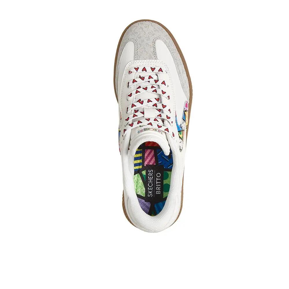 Zapatillas Skechers mujer Hotshot Hi Britto Collab 3/4