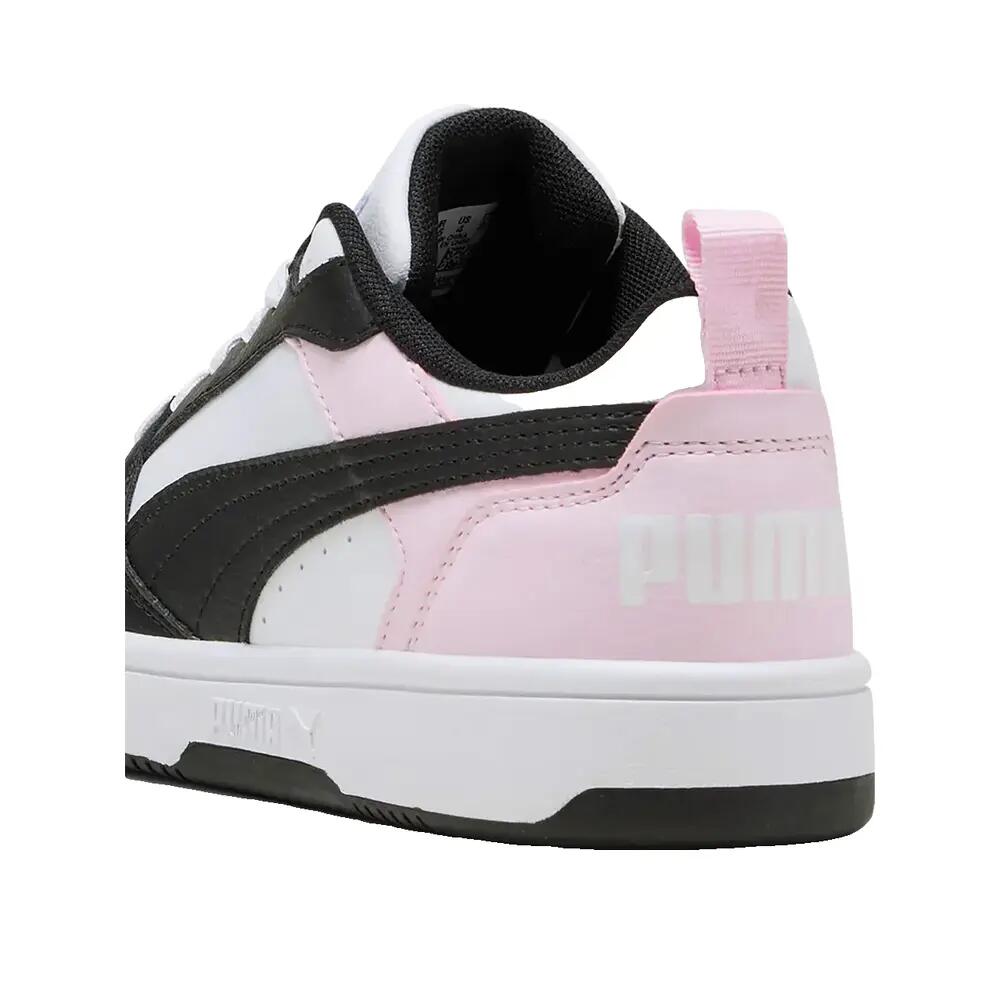 PUMA Rebound V6 Lo Weiß/Schwarz/Rosa 4/6