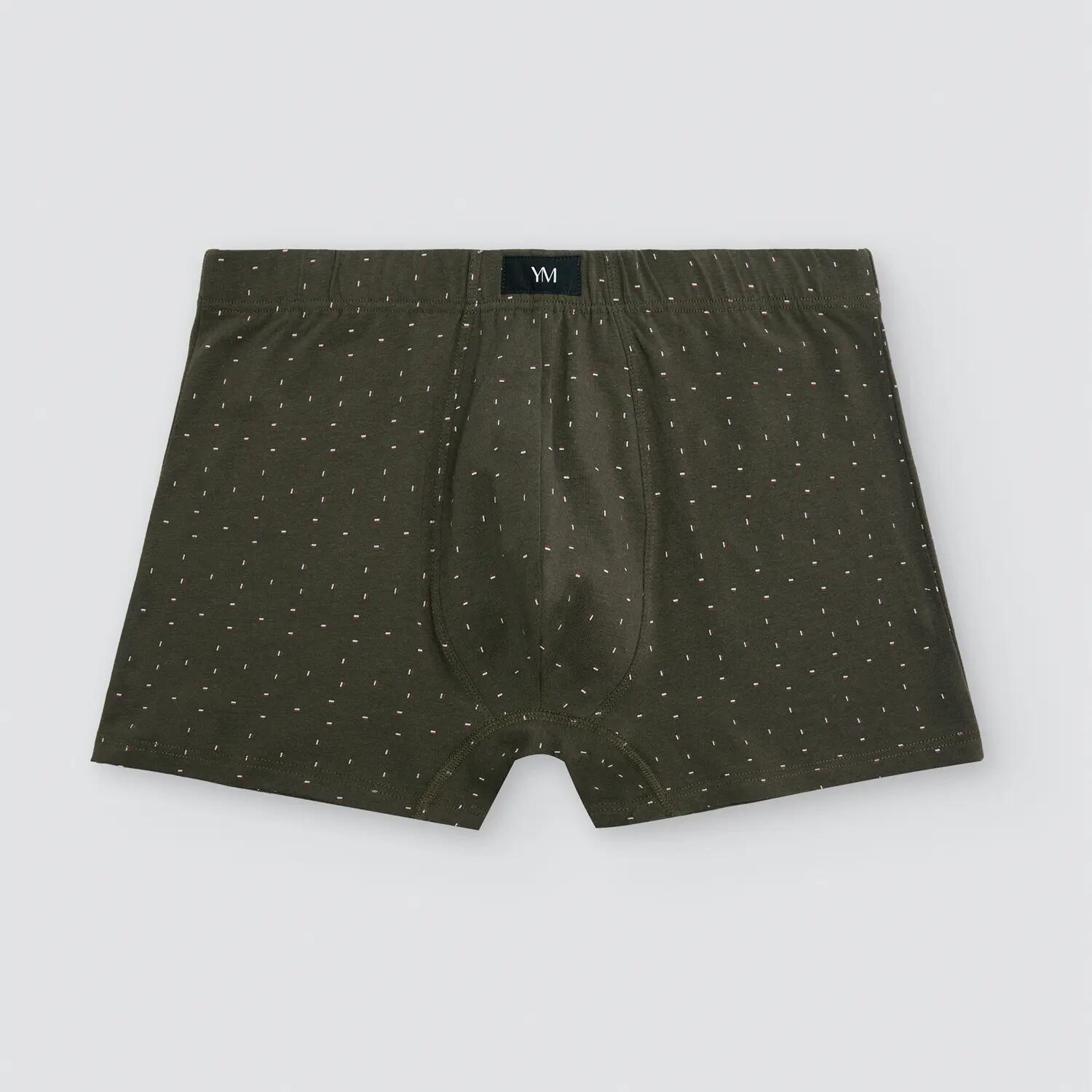 Pack de 2 boxers de algodão com estampado de elementos minimalistas 5/7