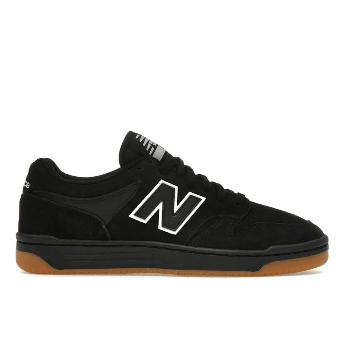 New Balance Numeric 480 Black White 1/6