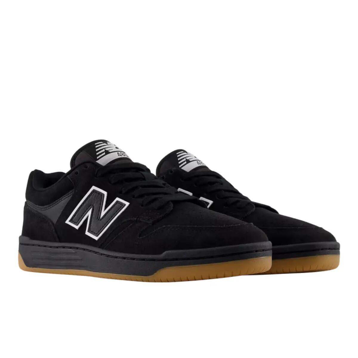 New Balance Numeric 480 Black White 4/6