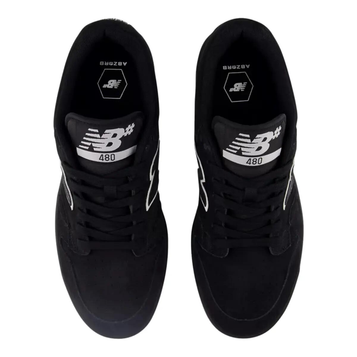New Balance Numeric 480 Black White 3/6
