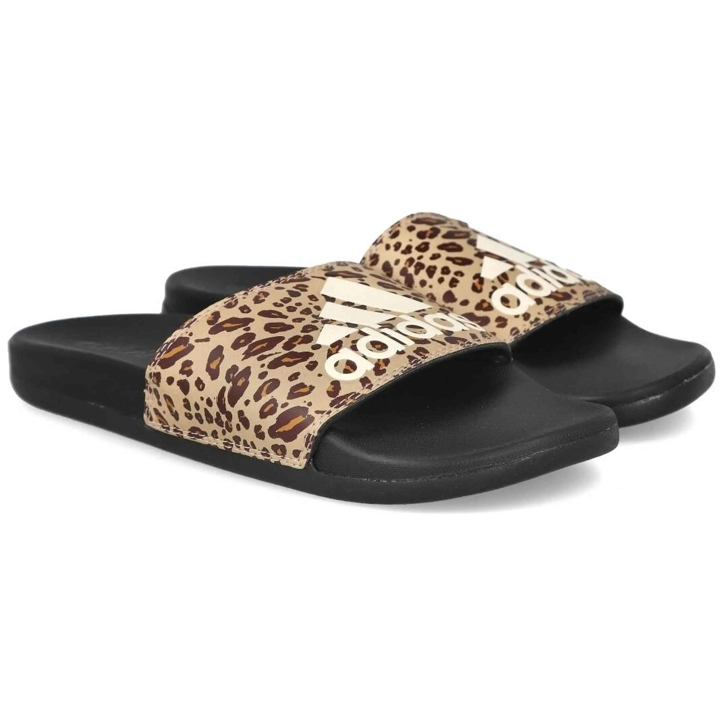 Baskets Adidas modèle Adilette Comfort "Leopardo" pour femmes 3/3