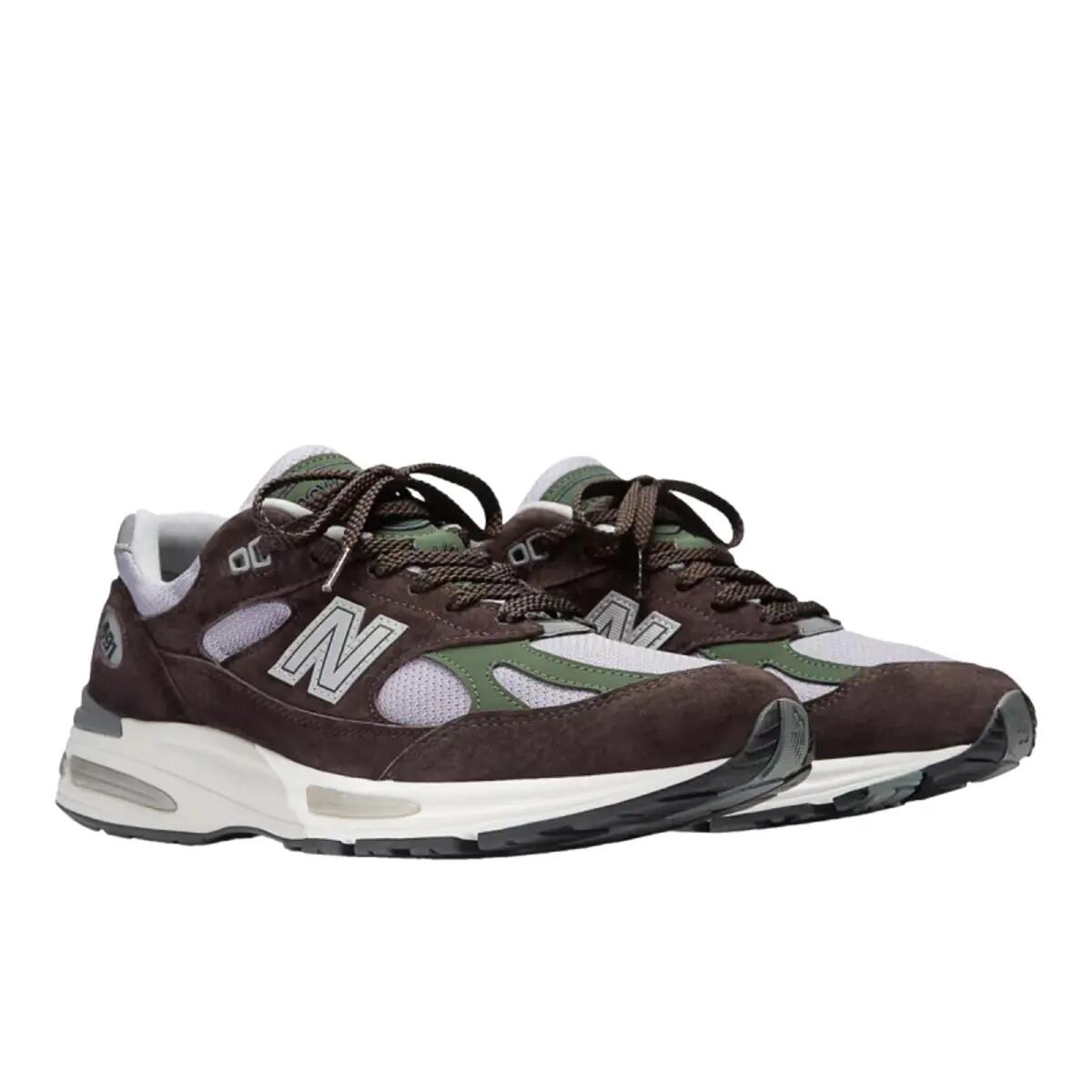 New Balance 991v2 MiUK Essentially Offbeat Pack Brown 5/6