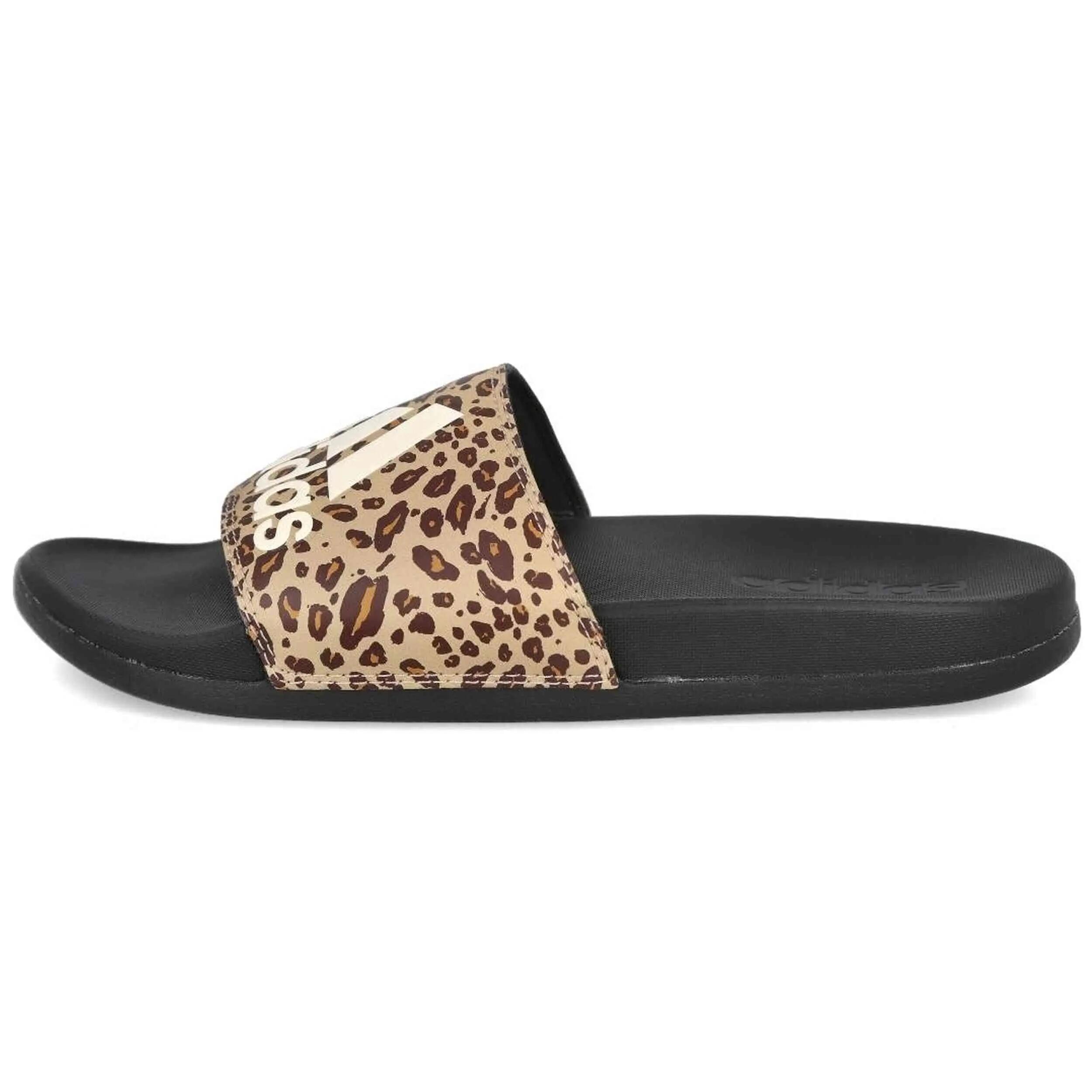Baskets Adidas modèle Adilette Comfort "Leopardo" pour femmes 2/3