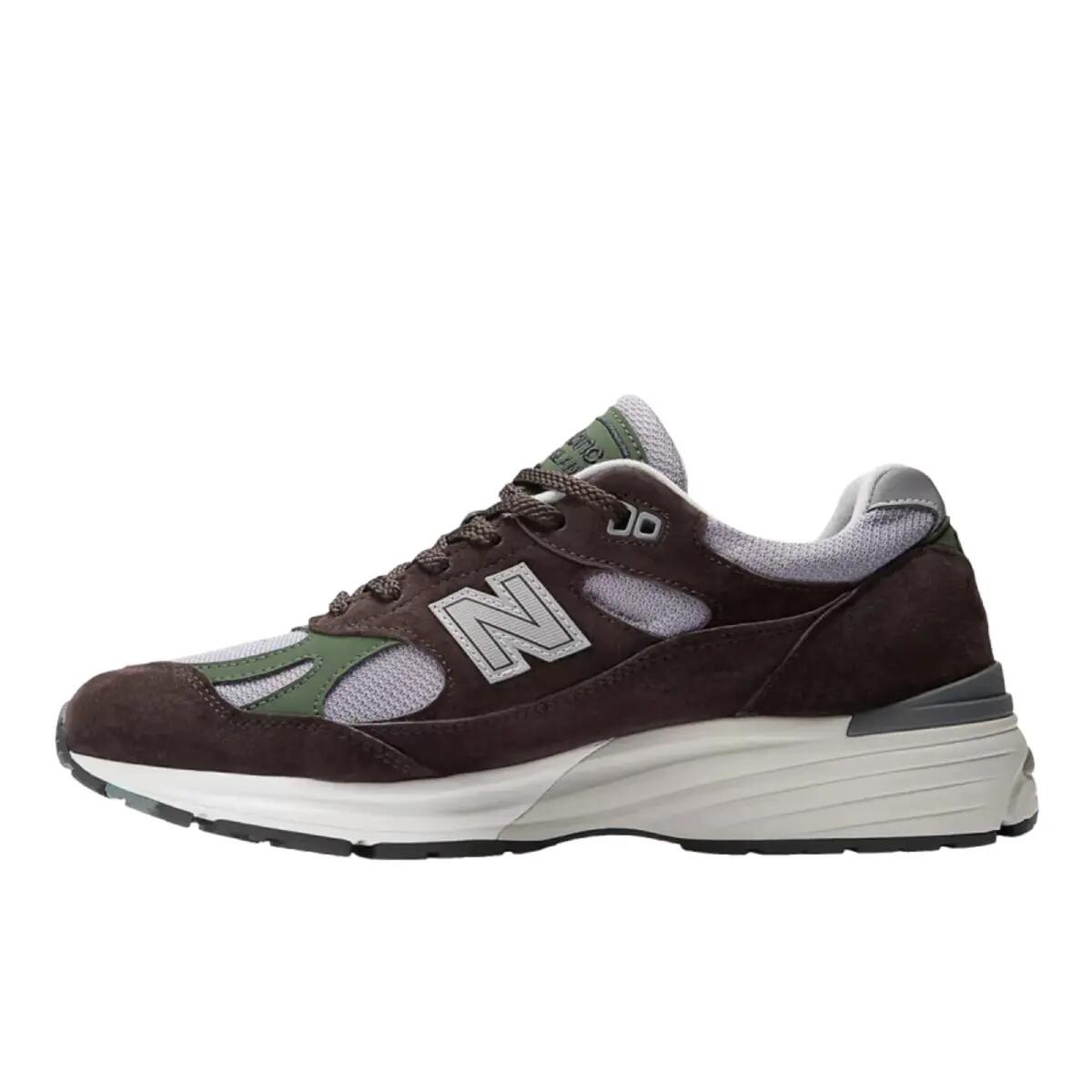 New Balance 991v2 MiUK Essentially Offbeat Pack Brown 3/6
