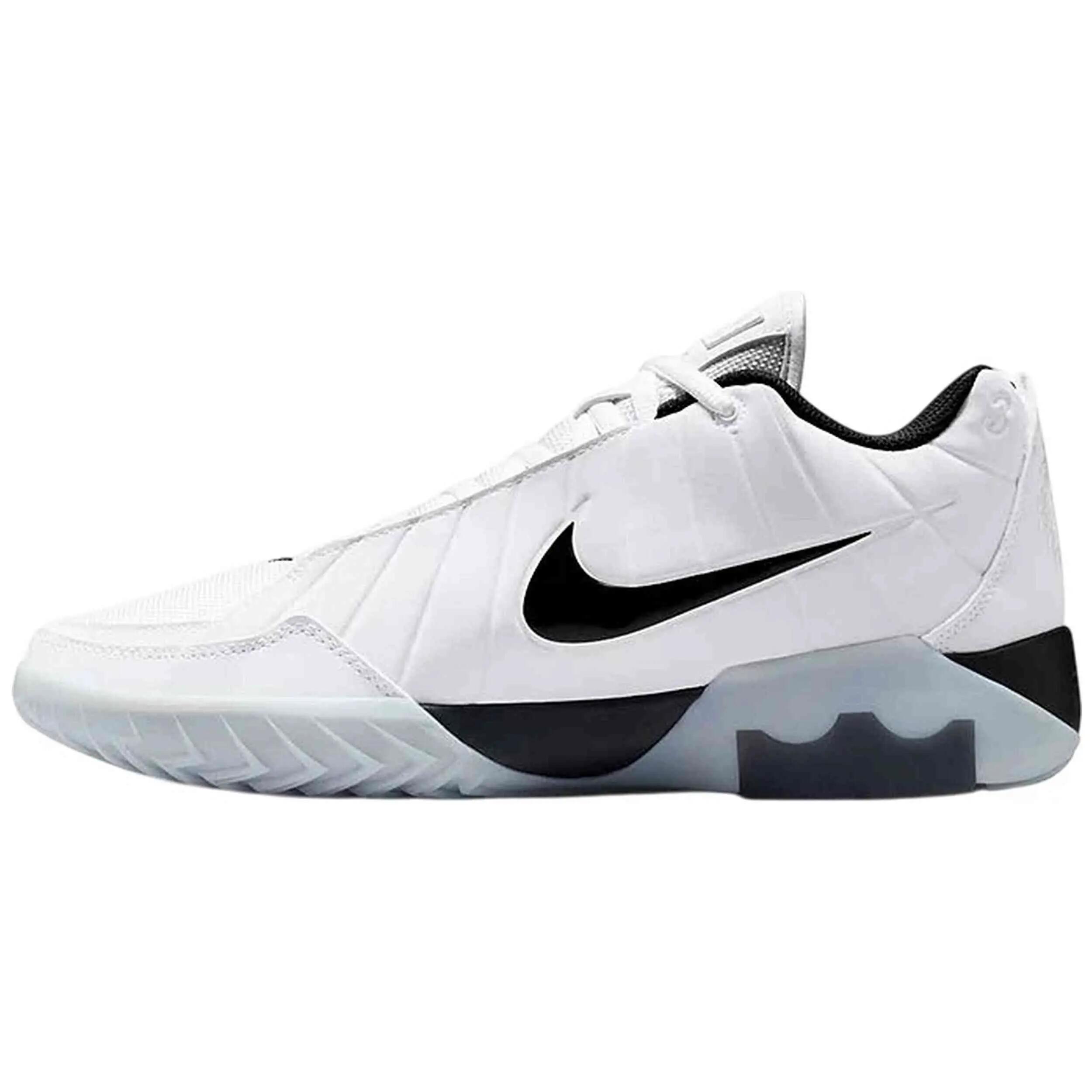 Chaussures de basket-ball Nike modèle LeBron Witness 9 "White Black" pour homme 2/5