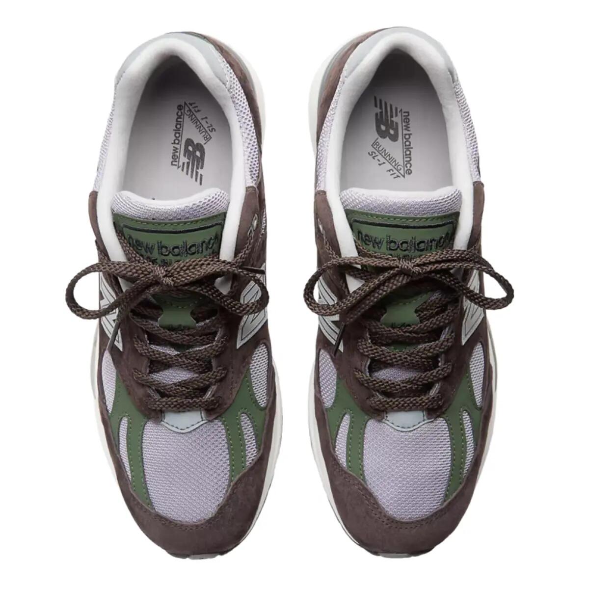New Balance 991v2 MiUK Essentially Offbeat Pack Brown 2/6
