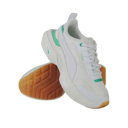 Zapatillas PUMA Kosmo Rider Mujer Blanco/Verde