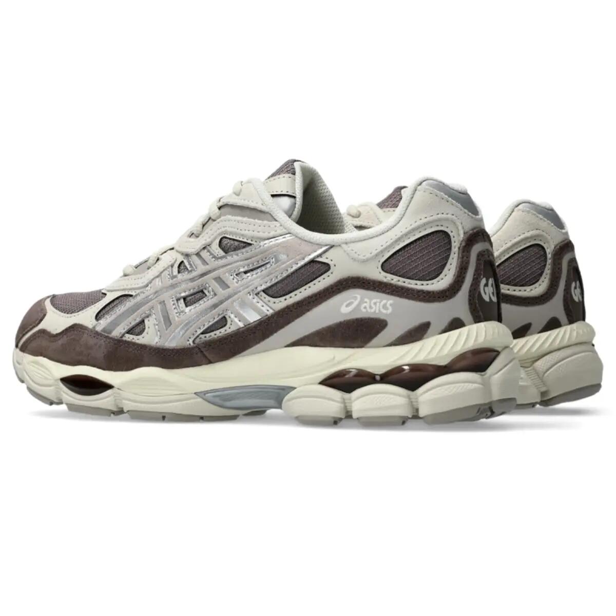 Herren Sneaker Gel-NYC Cocoa Powder Pure Silver 5/6