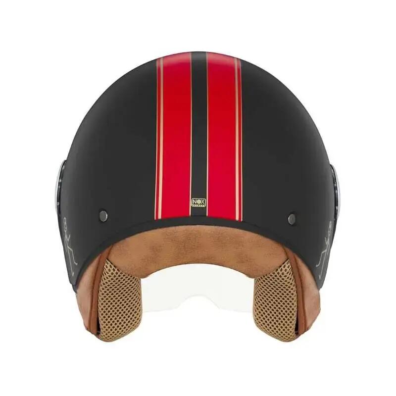 Casco da moto jet Nox N210 Evo 3/3