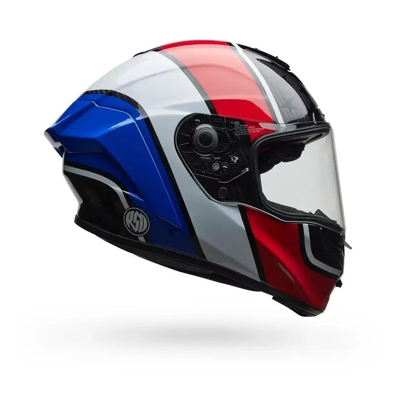 Kask motocyklowy z pełną twarzą Bell Race Star DLX Flex - RSD Old Glory 2/3