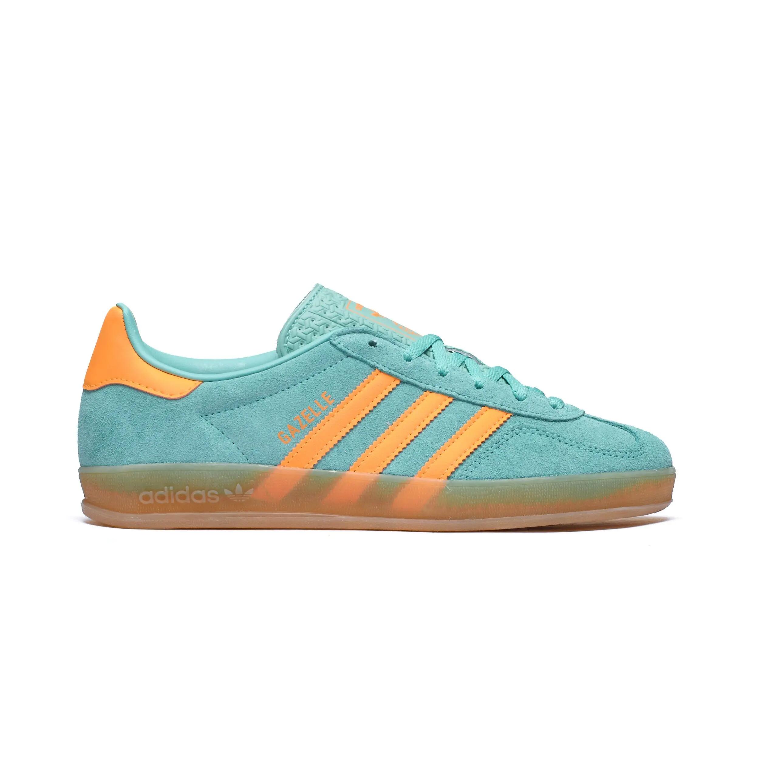 Chaussures Adidas Gazelle Indoor Verte 2/6