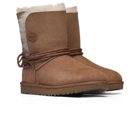 Damskie śniegowce Ugg Classic Bailey Tie Boot 1171530-CHE