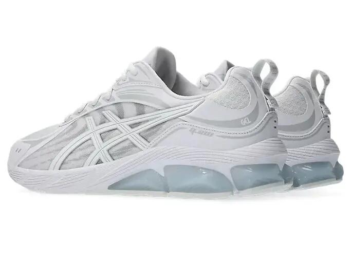 Scarpe ASICS Gel-Quantum 180 VIII Bianco/Grigio nuvola 3/4