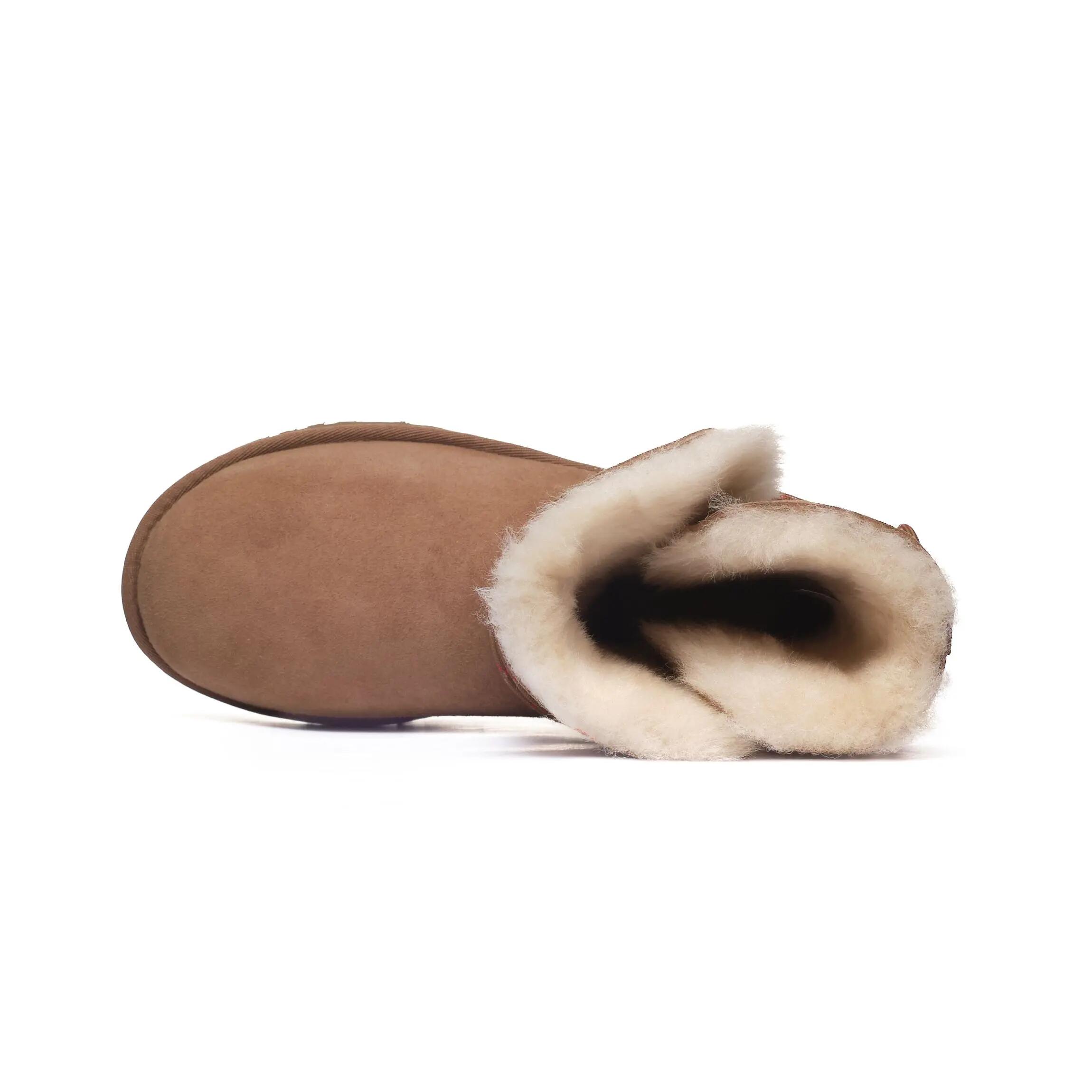 Damskie śniegowce Ugg Classic Bailey Tie Boot  1171530-CHE 4/6