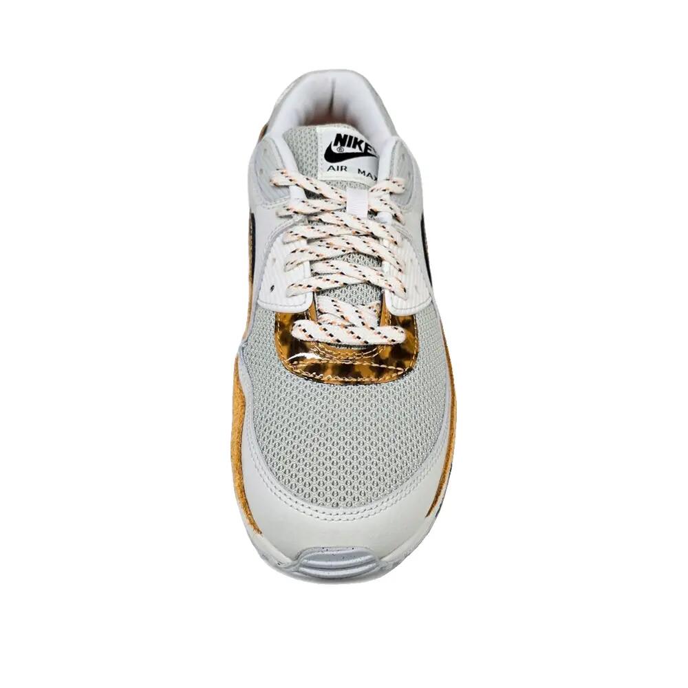 Scarpe Nike Air Max 90 Donna Grigio/Arancione 4/8