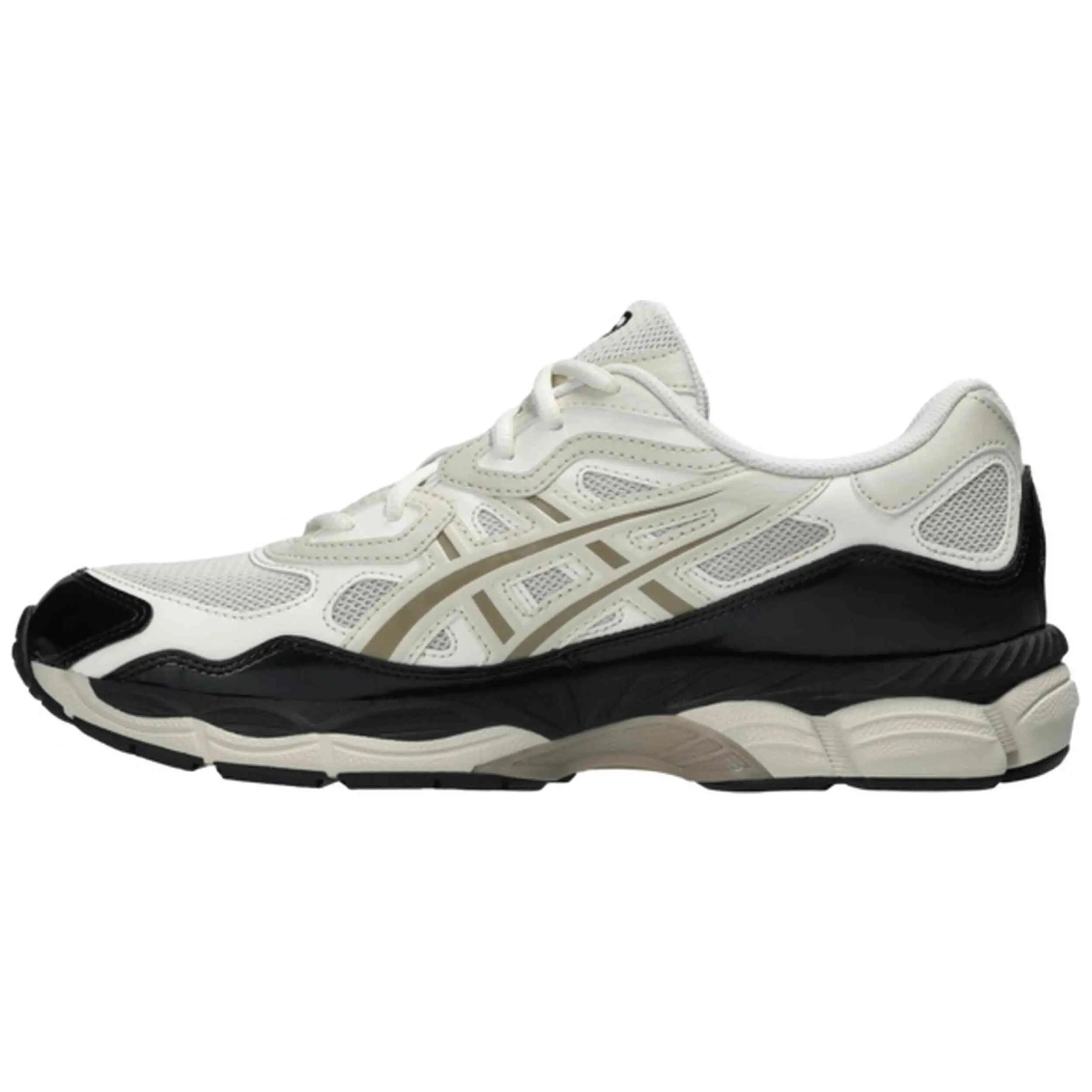 Turnschuhe Asics Modell GEL NYC "Smoke Grey/Black" für unisex 3/4