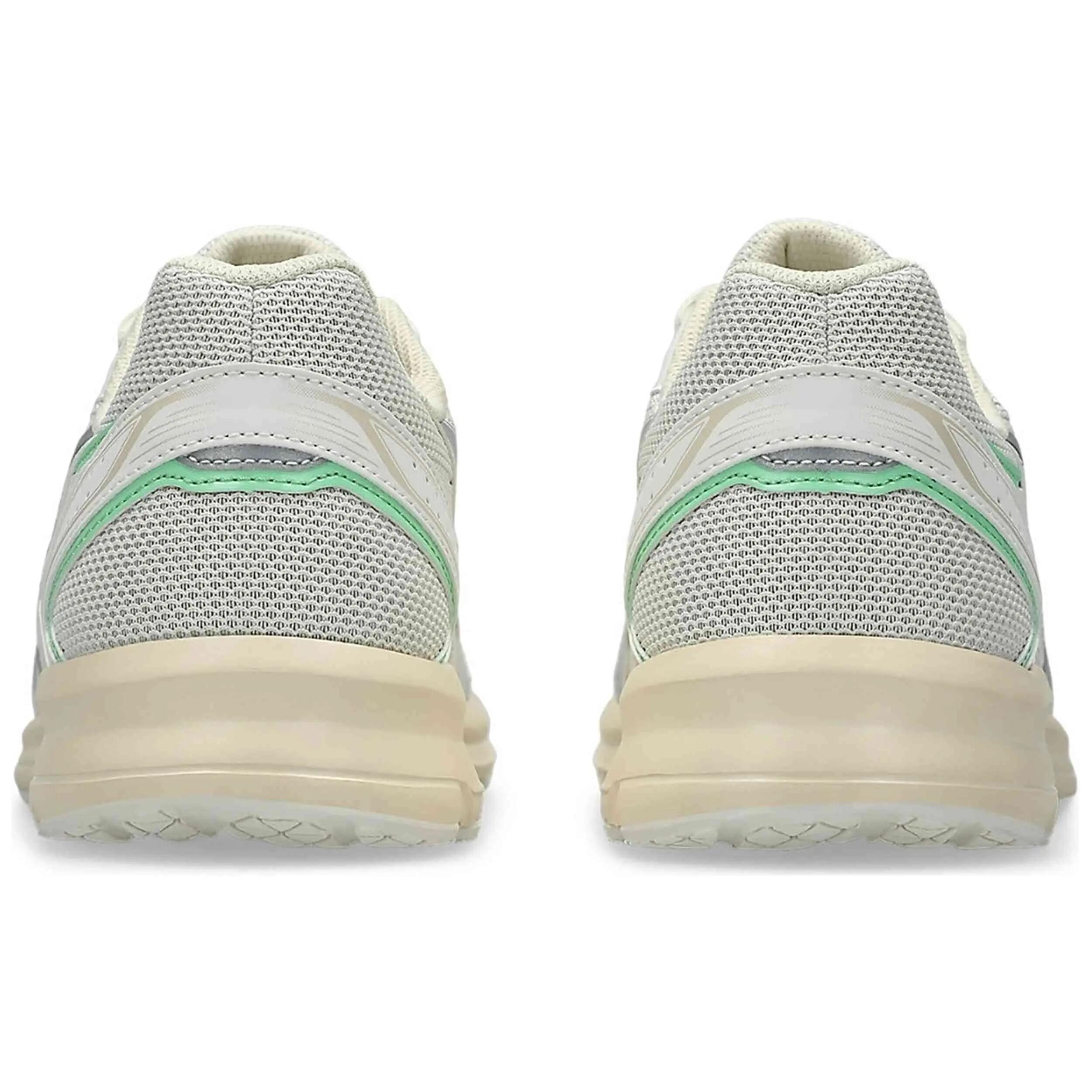 Zapatillas Asics modelo Jog 100S gris verde para niños unisex 5/5