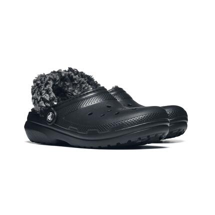 Dziecięce chodaki Crocs CLASSIC FLEECE LINED CLOG K 212856-001