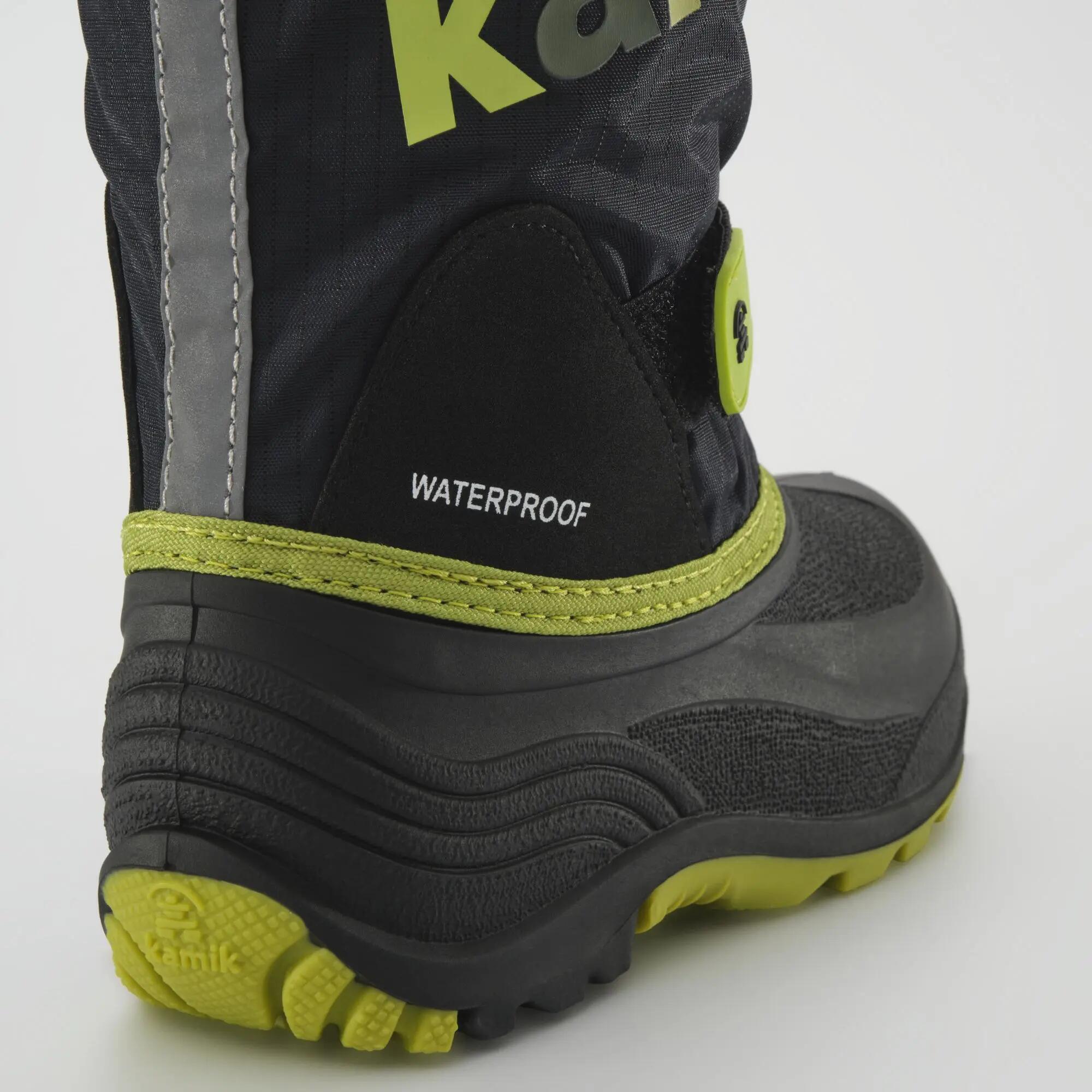 Kinderen WATERBUG5 Winterlaarzen Zwart/groen 7/7
