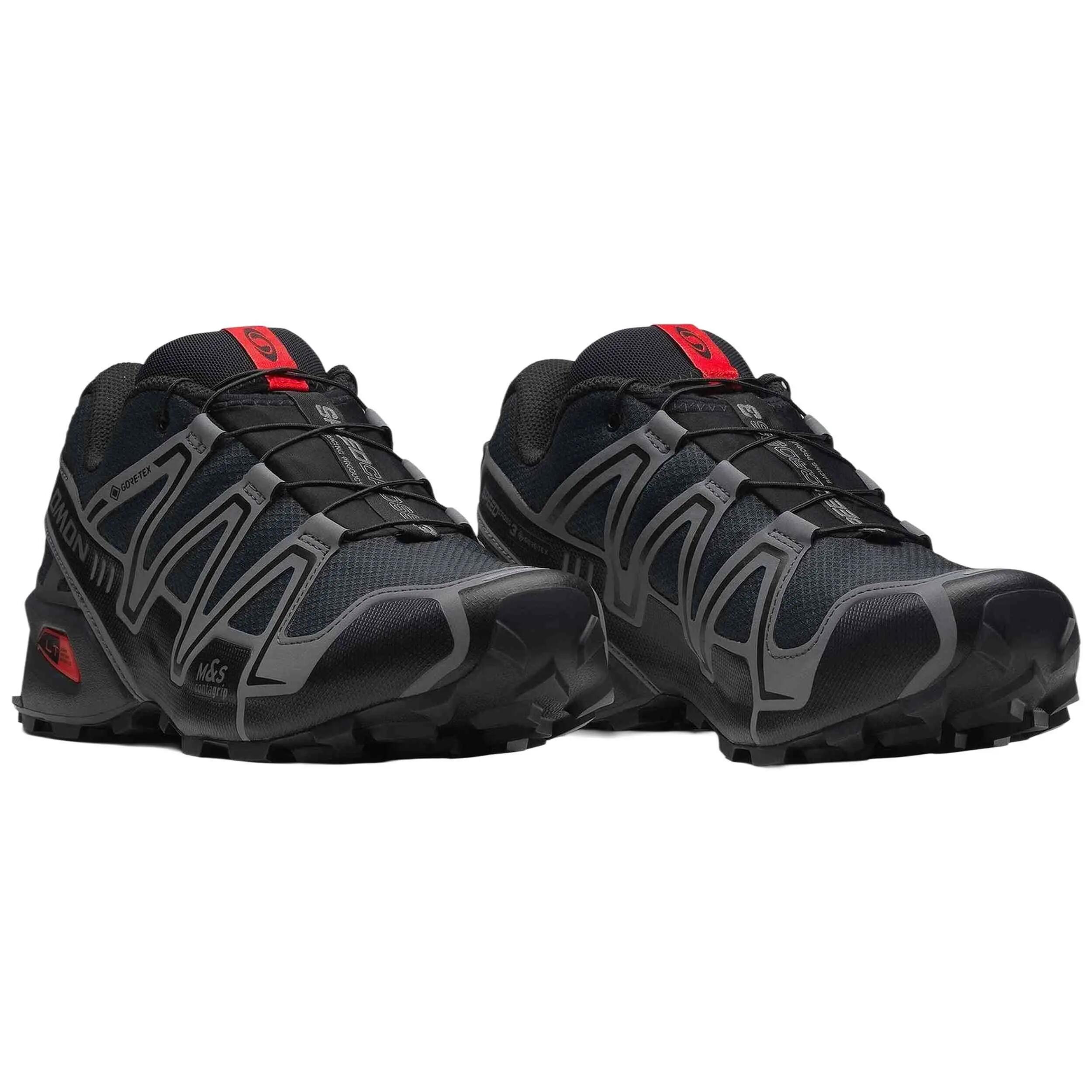 Wandelschoenen Salomon model Speedcross 3 Gtx "Black/Asph" voor mannen 2/5