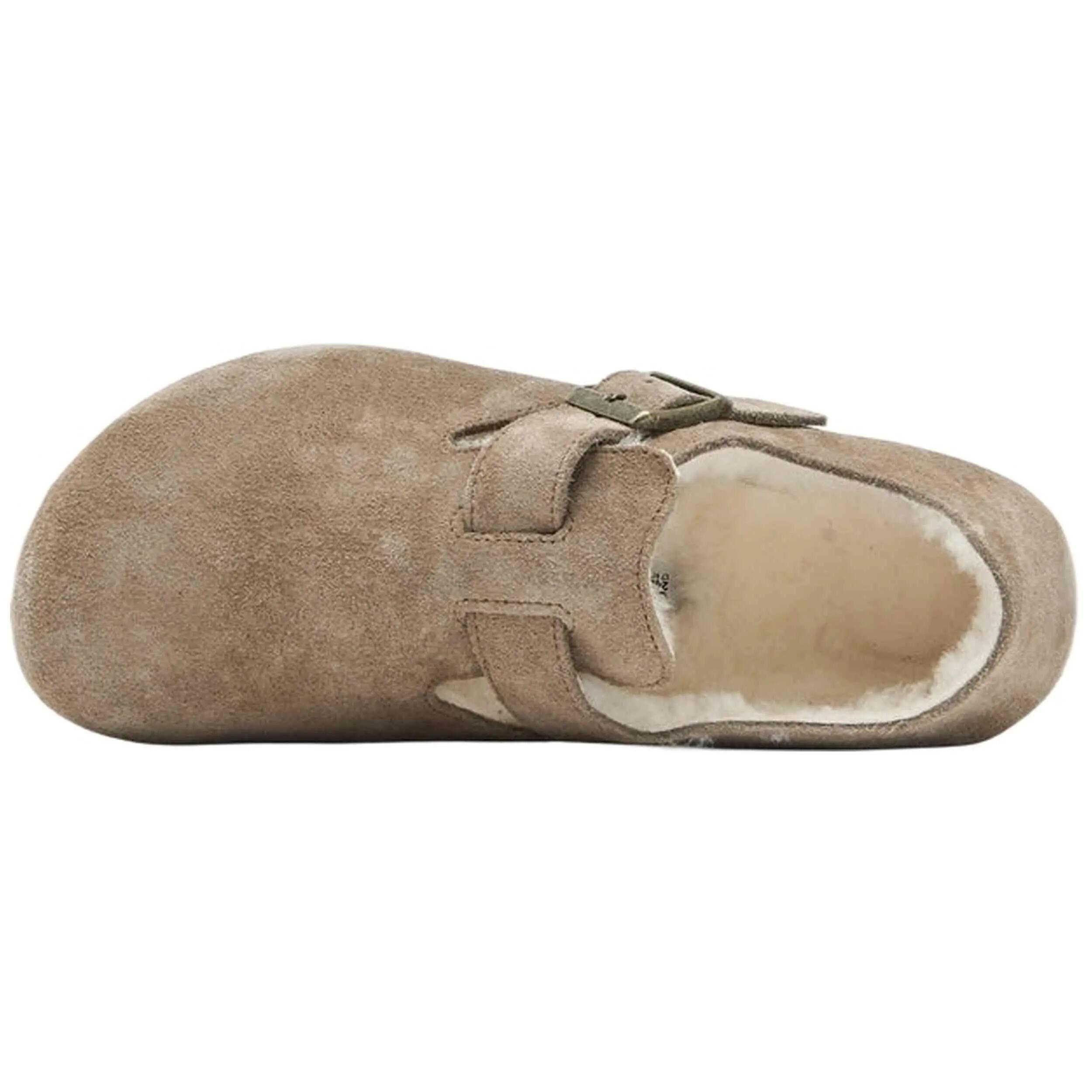 Sandalen Birkenstock model Birkenstock London Shearling Narrow Fit voor vrouwen 4/5
