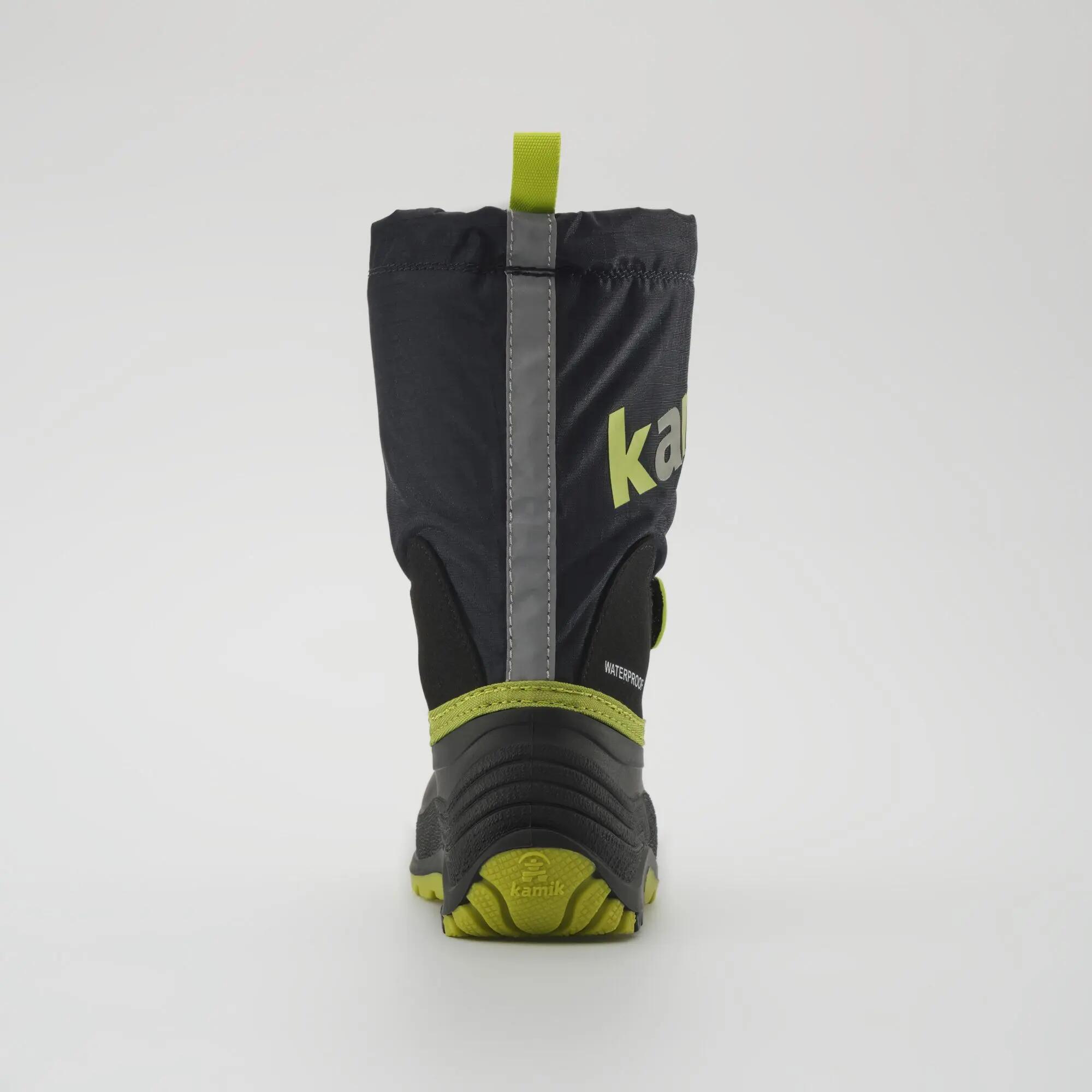 Kinderen WATERBUG5 Winterlaarzen Zwart/groen 3/7