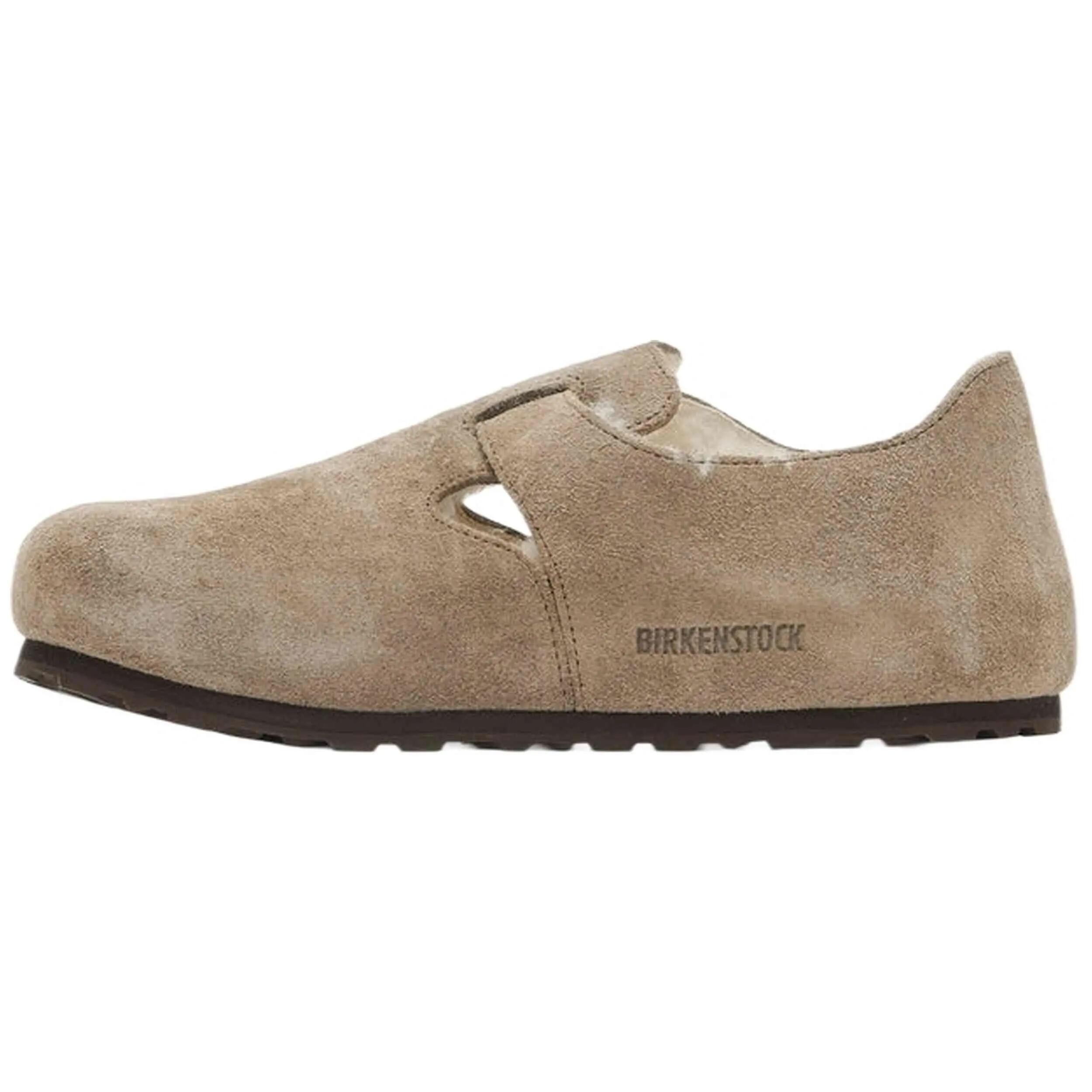 Sandalen Birkenstock model Birkenstock London Shearling Narrow Fit voor vrouwen 3/5