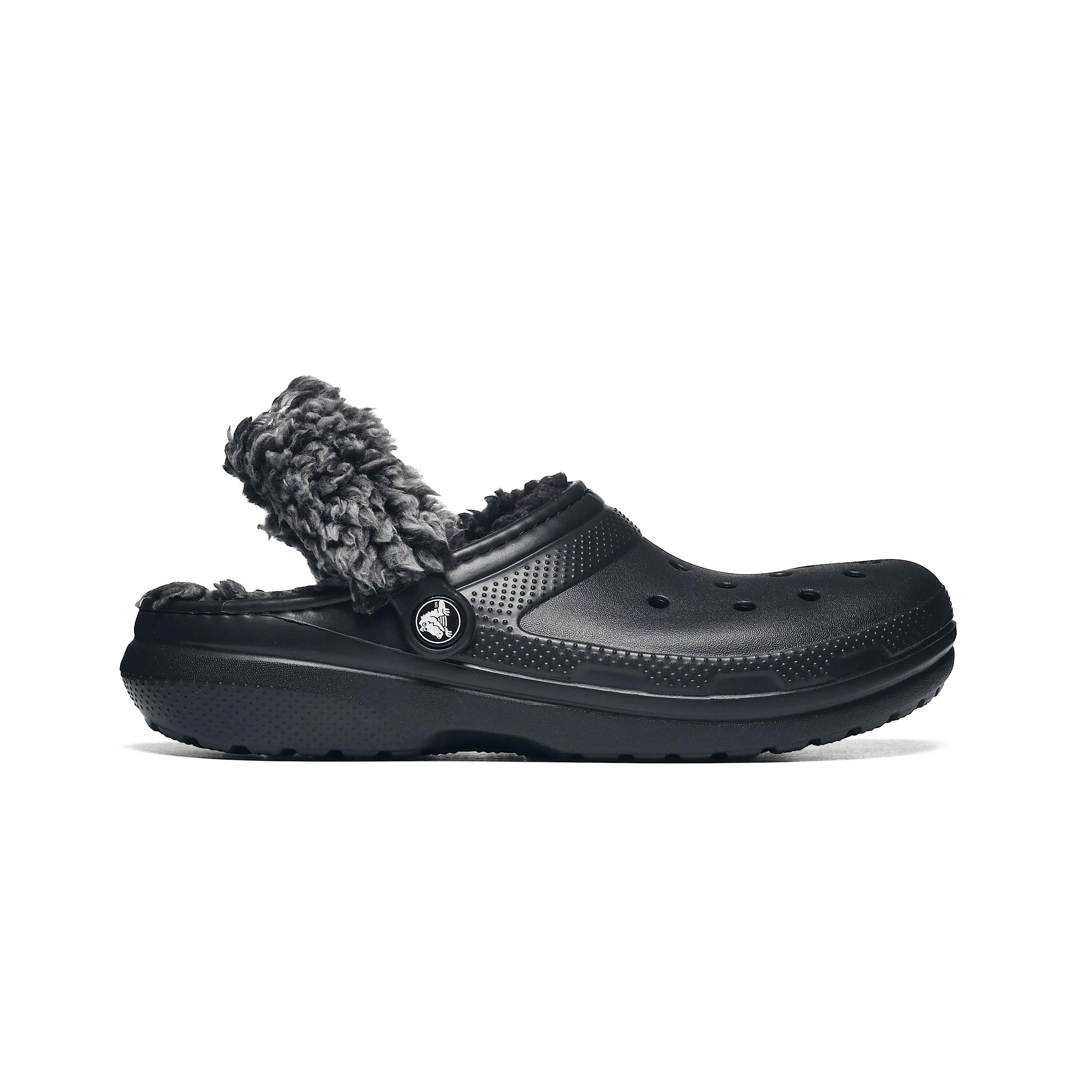 Dziecięce chodaki Crocs CLASSIC FLEECE LINED CLOG K 212856-001 2/6